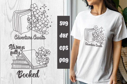 Bundle. book quotes, book lover svg, bookmark svg, librarian SVG dadan_pm 