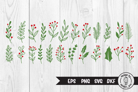 BUNDLE Christmas plans hand drawn svg SVG dadan_pm 