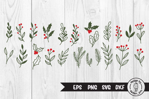 BUNDLE Christmas plans hand drawn svg SVG dadan_pm 