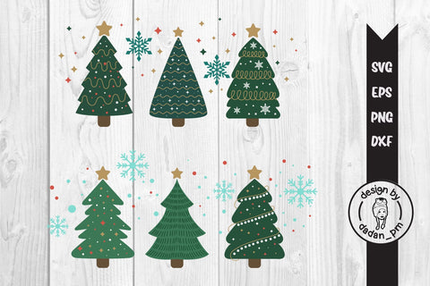 Bundle Christmas tree Svg, Merry Christmas SVG dadan_pm 