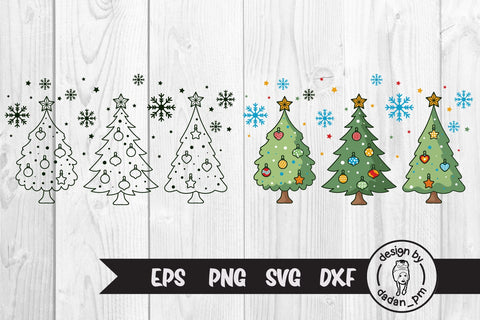 Bundle Christmas tree Svg, Merry Christmas SVG dadan_pm 