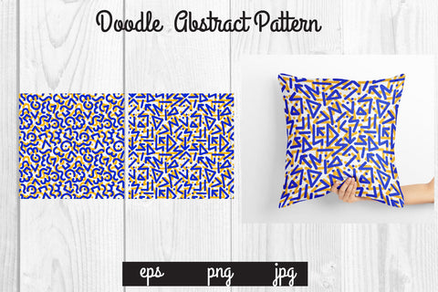 Bundle Full color Doodle abstract pattern,graphic background SVG dadan_pm 