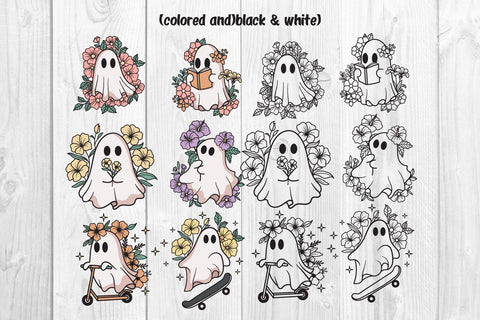 Bundle Ghost cute and halloween drink SVG dadan_pm 