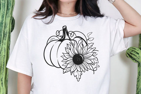 Bundle Halloween with Flowers svg file, Flower Witch Hat Svg, Flower Pumpkin Svg, Pumpkins Svg, Witchy Svg, Bundle Halloween Svg, Daisy Svg SVG DesignDestine 