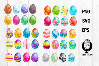 Bundle Happy easter egg, egg svg, eps, png SVG dadan_pm 