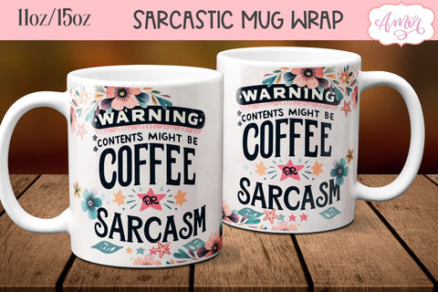 Bundle of 8 Sarcastic quote mug wraps PNG for sublimation Sublimation Amorclipart 