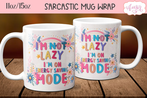 Bundle of 8 Sarcastic quote mug wraps PNG for sublimation Sublimation Amorclipart 