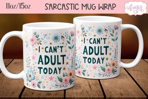 Bundle of 8 Sarcastic quote mug wraps PNG for sublimation Sublimation Amorclipart 