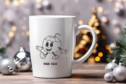 Bundle Retro fruit character cartoon svg SVG dadan_pm 