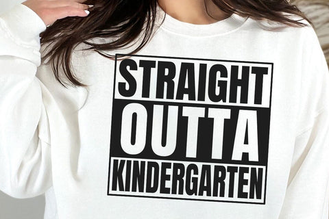 Bundle Straight Outta Pre-K, Preschool, Kindergarten, 1st, 2nd, 3rd Svg, 1st Grade Svg, Third Grade Svg, Preschool Svg, Kindergarten Svg SVG DesignDestine 