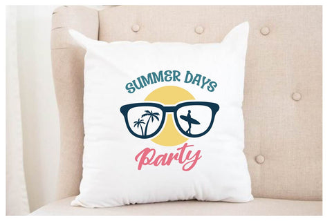 Bundle Summer days svg, surfing, beach party, paradise SVG dadan_pm 