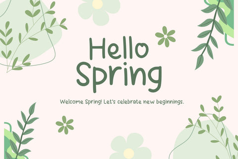 Bunga Spring Font Aisyah 
