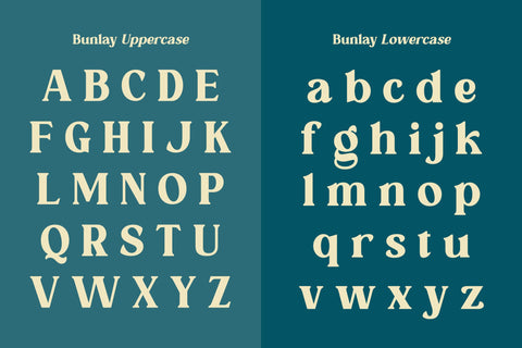 Bunlay Font ahweproject 