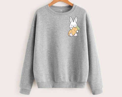 Bunny and Carrot SVG Easter bunny layered cutting file Cute baby rabbit Nursery Baby shower Easter animal cuttable Silhouette Cricut Vinyl SVG Lavender Paper Cut 