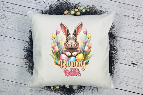 Bunny Babe | Easter Sublimation Design Sublimation CraftLabSVG 