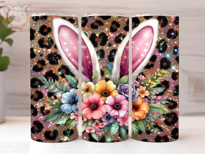 Bunny Ears 20oz Tumbler Png, Easter Bunny png, Sublimation Design, Easter Bunny Tumbler Png, Digital Download PNG Sublimation Lara' s Designs 