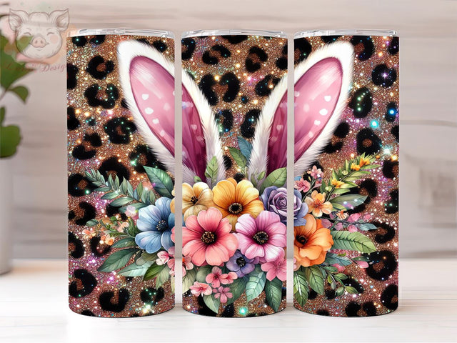 Bunny Ears 20oz Tumbler Png, Easter Bunny png, Sublimation Design, Easter Bunny Tumbler Png, Digital Download PNG Sublimation Lara' s Designs 