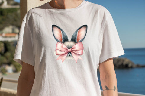 Bunny Ears Bow Sublimation Clipart Sublimation SVGArt 