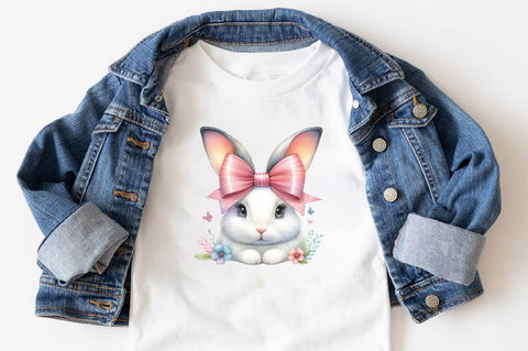 Bunny Ears Bow Sublimation Clipart Sublimation SVGArt 