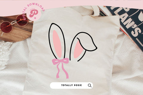 Bunny Ears SVG SVG Totally Posie 