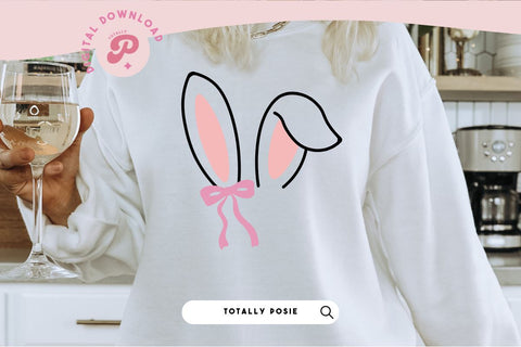 Bunny Ears SVG SVG Totally Posie 