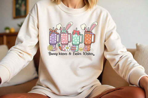 Bunny Kisses And Easter Wishes Sublimation Rupkotha 