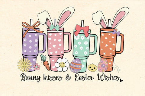 Bunny Kisses And Easter Wishes Sublimation Rupkotha 