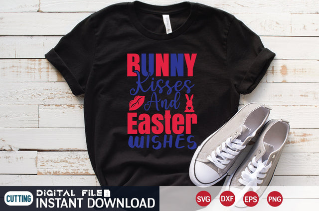Bunny Kisses And Easter Wishes svg SVG designer krishna 