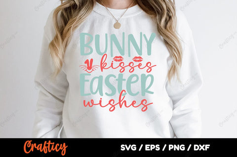 Bunny kisses wishes SVG Design SVG Designangry 