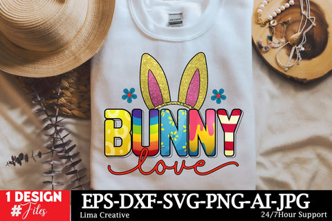 BUnny Love Sublimation PNG,EAster Sublimation Quotes, Happy Easter ,Easter SVG ,Easter SVG Cut File Sublimation Insomnia Std 