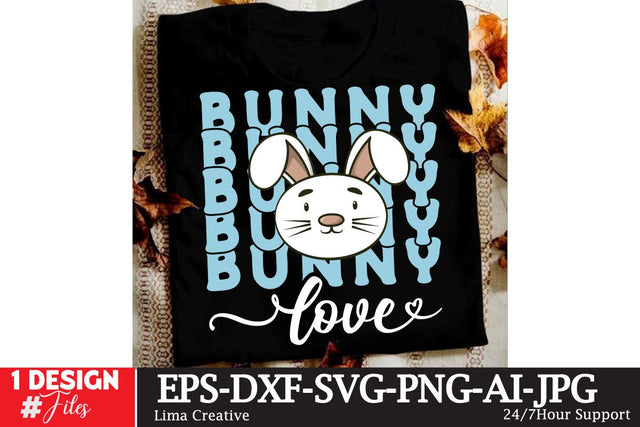 Bunny Love SVG Cut File, Easter SVG Design SVG Insomnia Std 