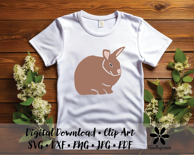 Bunny Rabbit SVG Digital Cut File SVG Flowingcreek 
