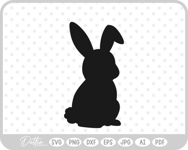 Bunny Rabbit SVG DottieDigitals 