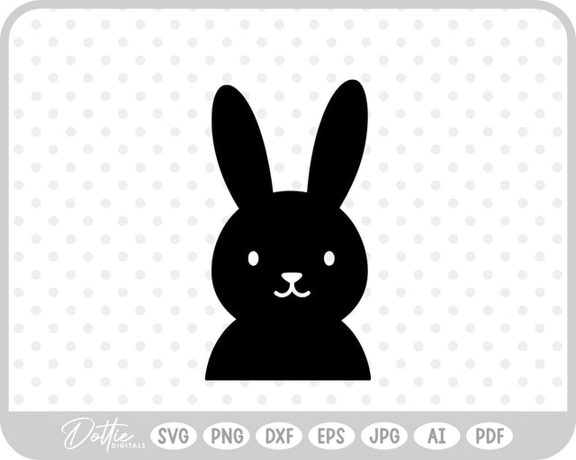 Bunny Rabbit SVG DottieDigitals 