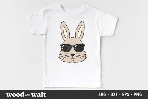 Bunny Sunglasses SVG | Boys Easter Bunny SVG SVG Wood And Walt 