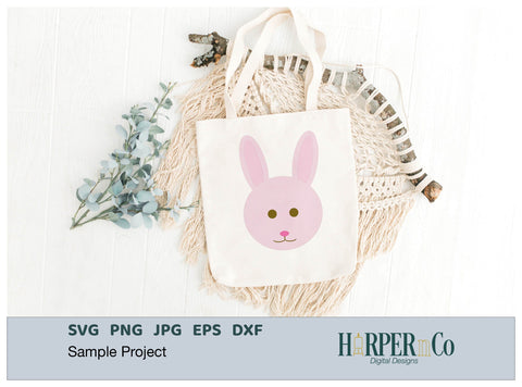 Bunny SVG PNG Cut EPS File SVG HarperNCo 