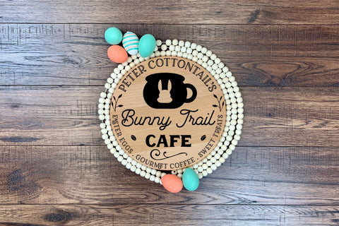 Bunny Trail Cafe | Farmhouse Easter SVG SVG CraftLabSVG 