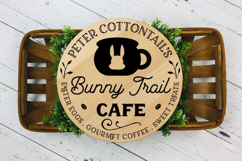 Bunny Trail Cafe | Farmhouse Easter SVG SVG CraftLabSVG 