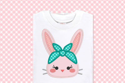 Bunny with Bandanna Applique Embroidery Embroidery/Applique DESIGNS Risa Rocks It 