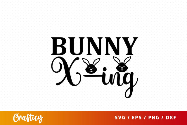 Bunny x-ing SVG Design SVG Designangry 