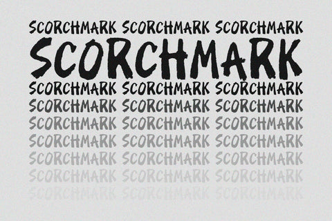 Burn Timber - Display Font Alpaprana Studio 