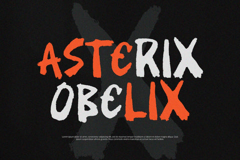 Burn Timber - Display Font Alpaprana Studio 