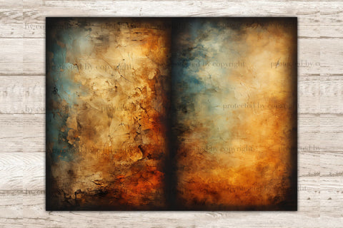 Burnt Paper Junk Journal Pages | Distressed Paper SVG GlamArtZhanna 