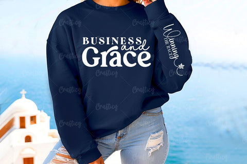 Business and grace Sleeve SVG Design SVG Designangry 