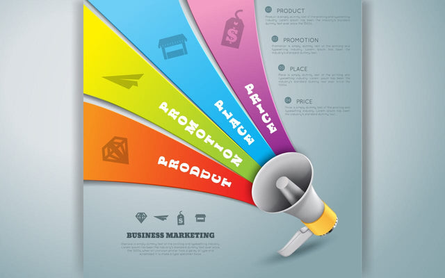 Business concept. Megaphone and bubble speech template. Vector illustration. can be used for workflow layout, diagram, number options, step up options, web design, banner template, infographic. SVG naemmiah021 