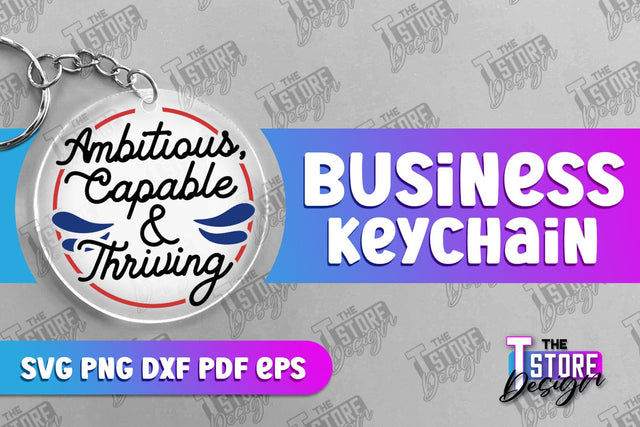 Business Keychain Design | Business Quotes SVG | Boss SVG | SVG File SVG The T Store Design 