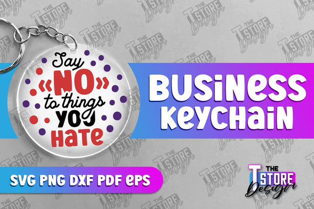 Business Keychain Design | Business Quotes SVG | Boss SVG | SVG File SVG The T Store Design 