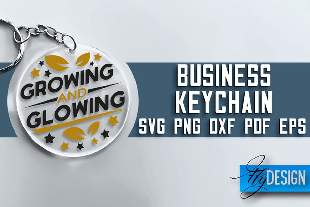 Business Keychain SVG Design | Business Quotes Design | SVG File SVG Fly Design 