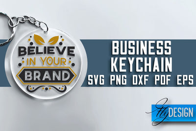 Business Keychain SVG Design | Business Quotes Design | SVG File SVG Fly Design 