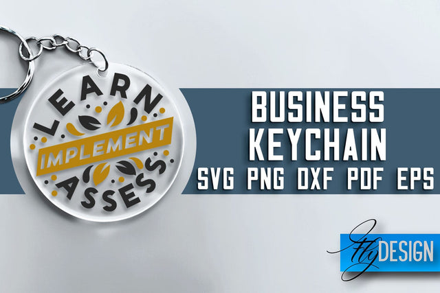 Business Keychain SVG Design | Business Quotes Design | SVG File SVG Fly Design 